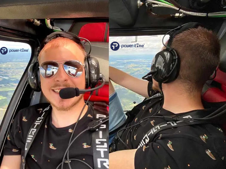 High Noise Cancelling 28dB Snr Full Duplex Wireless Intercom Headset