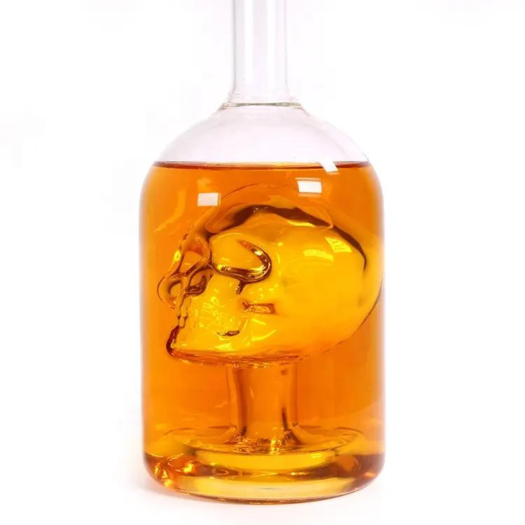 Borosilicate Transparent Glass Carafe Glass Decanter Wine Carafe with Lid
