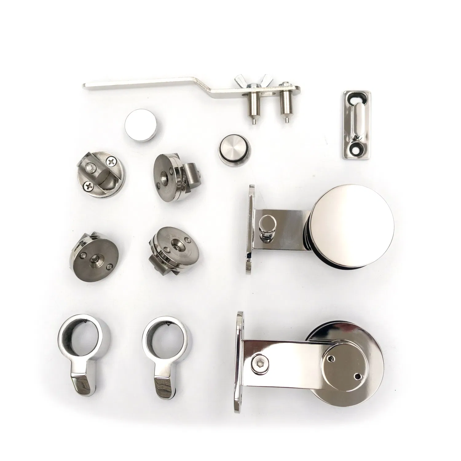 Stainless Steel Sliding Door Hanging System Wooden Door Roller Wheels
