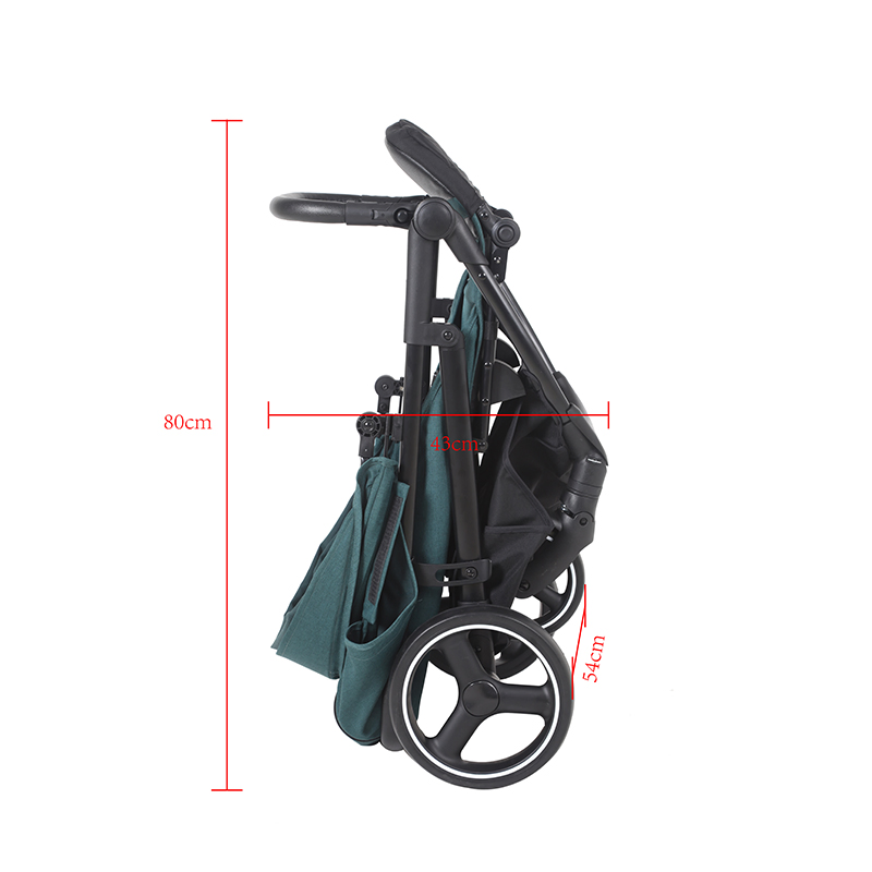 High Quality Popular Push Chair Folding Baby Stroller with Rain Cover