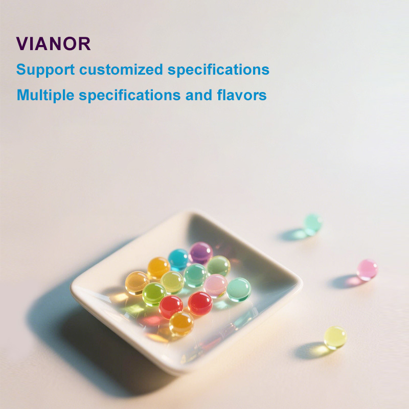 China Wholesale Fruit Menthol Capsule Mint Beads Flavor Explosion Pops Blast Ball Holder Filter Smoking Tobacco