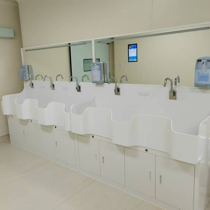 DuPont Automatic Sinks Corian Medical Hand Wash Sink for Hospital Furniture