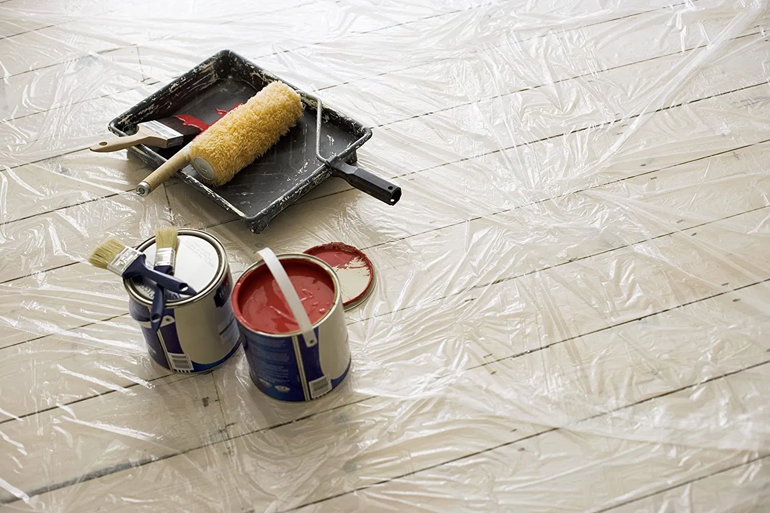 DIY 9X12FT/2.7X3.6m LDPE Drop Cloth Dust Sheet