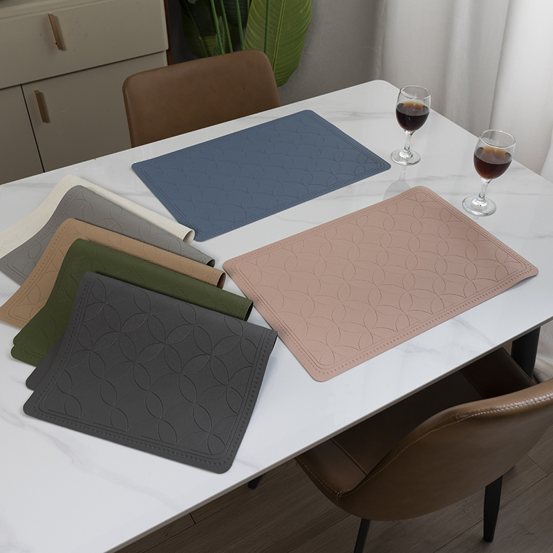 Nordic PVC Placemat for Dining - Non-Slip, Washable Table Mat