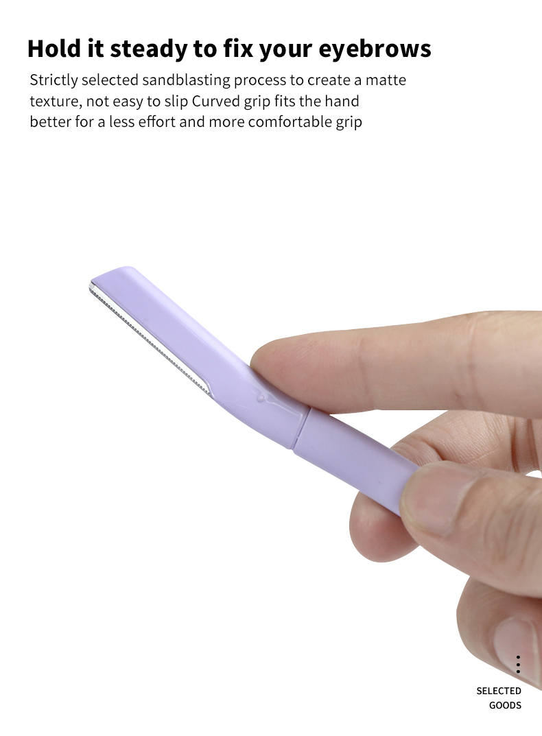 Eco-Friendly Wheat Straw Eyebrow Trimmer for Effortless Grooming