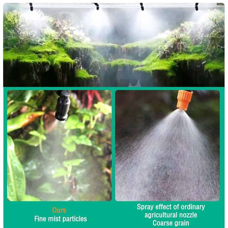 Automatic Intelligent Mist System Spraying Device Plant Humidifier Timer with LCD Screen
