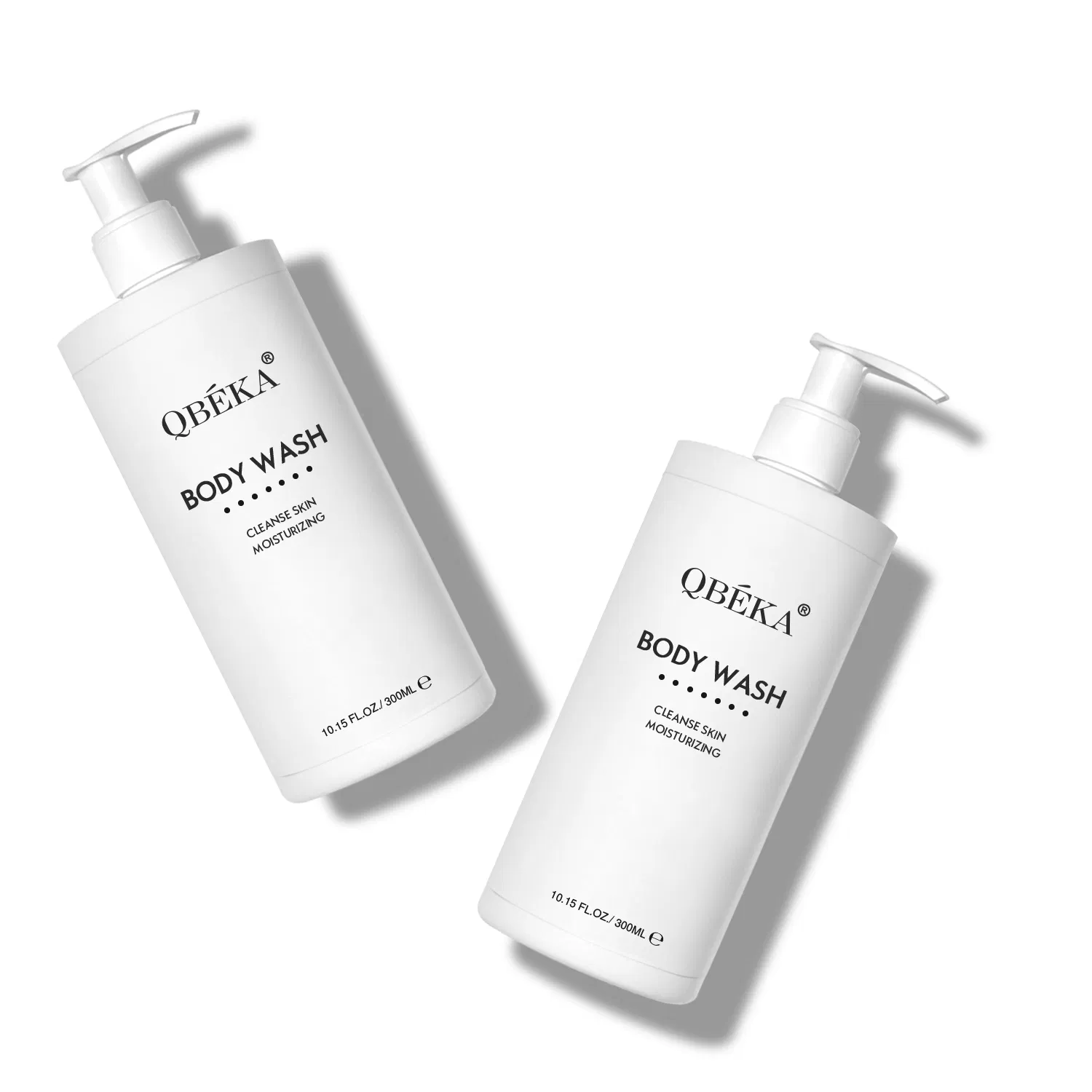 Qbeka Body Wash Herbal Cleansing Nourish Body Skin Smoothing Botanical Nourishment