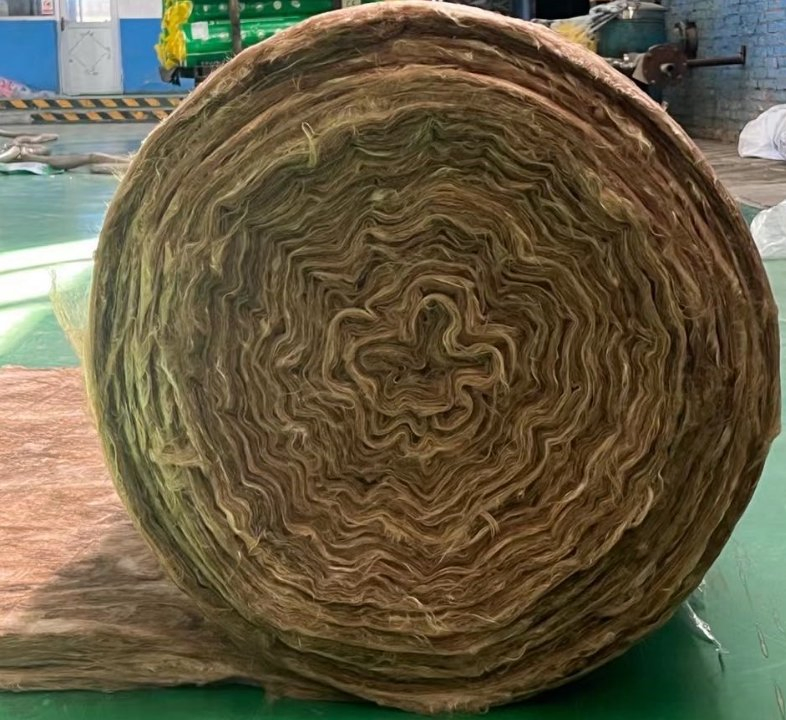 Fireproof Formaldehyde-Free Brown Fiberglass Glass Wool Blanket Environmental Friendly USA Canada Australia