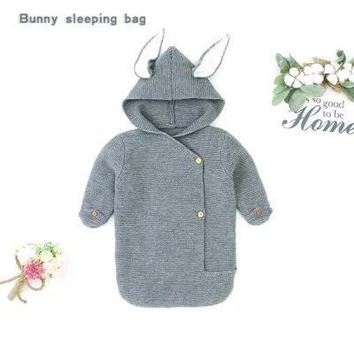 Soft Thick Fleece Knit Sleeping Bag