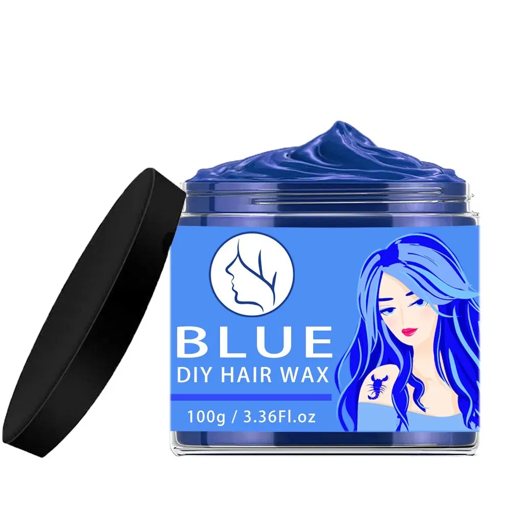 Wholesale Custom Label Natural Matte Hairstyle Dye Hair Wax