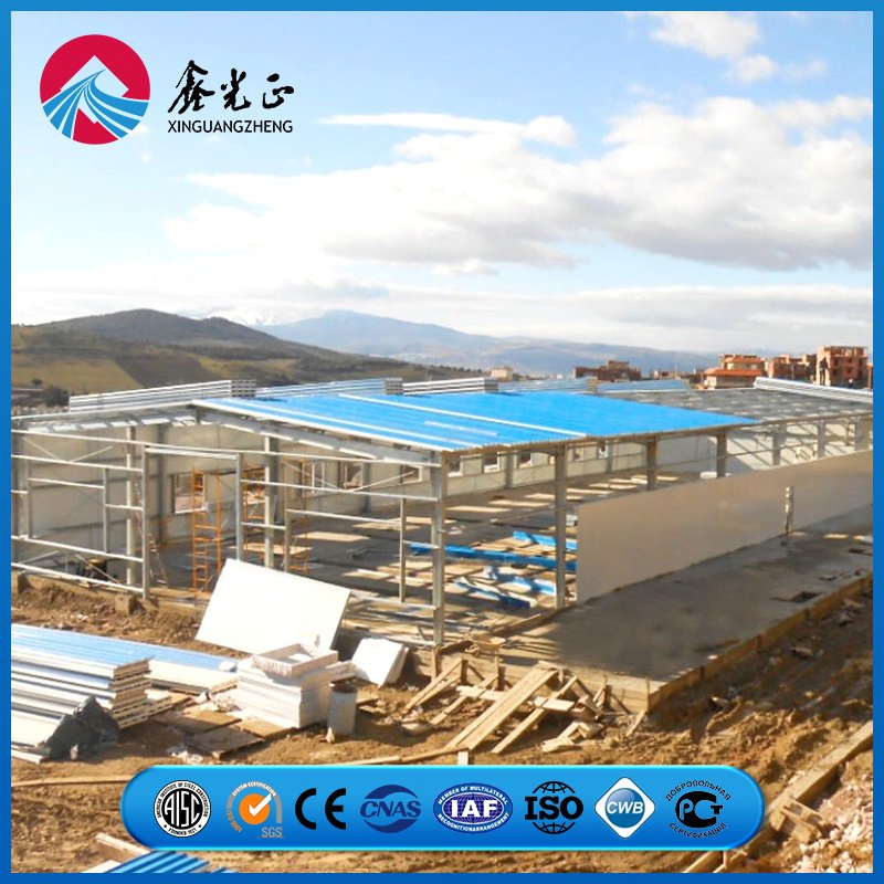 Truss Apex Reinforcement Plate Frame Chicken Prefab Metal Farming Equipment Steel Structure Sheep/Goat/Pig/Hog/Cattle/Cow/Poultry House/Shed
