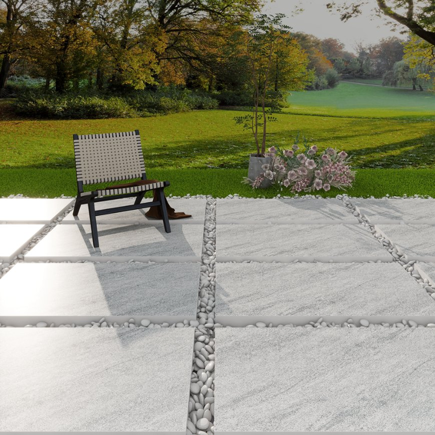 Foshan 600*1200 18mm Garden Anti Slip Outdoor Rustic Porcelain Floor Tiles