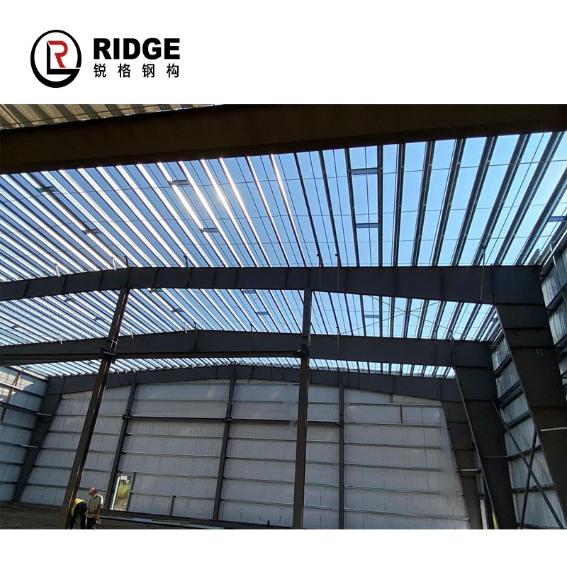 Free Design Prefabricated Plant Workshop with Office House Steel Structure