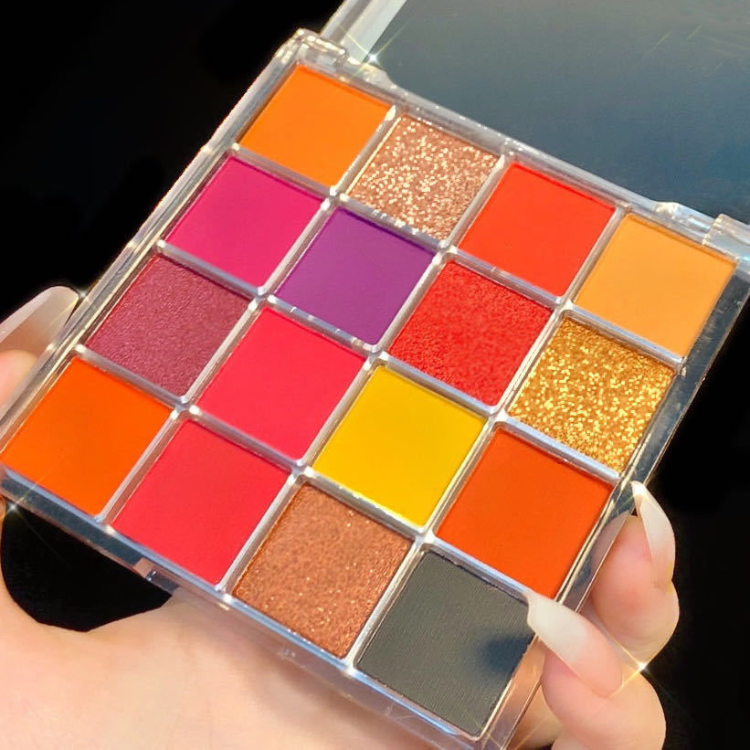 Multi-Function Vibrant Multi-Colored Shimmering Metallic Eyeshadow