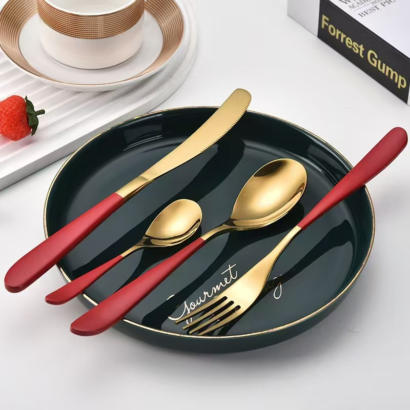 High Quality Stainless Steel Durable Food-Safe Hot-Selling Cutlery Set