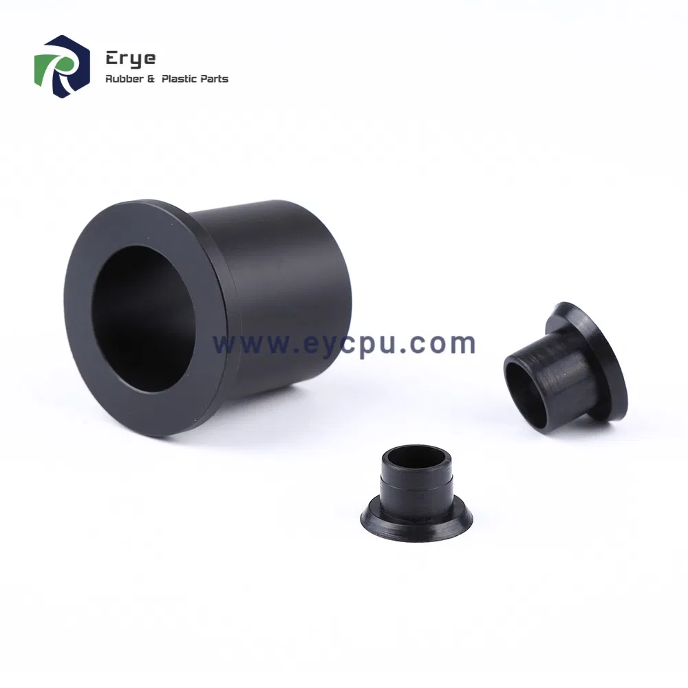 CNC Machining Customized Plastic Bushings Precision Nylon Bearing Sleeve Bush ABS Plastic Flanged Bushing