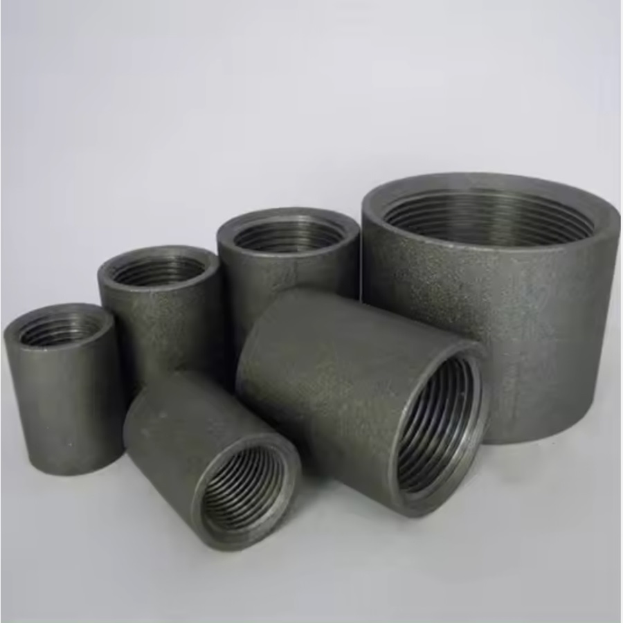 ASTM Sch 40 Black Iron Half Coupling NPT Threaded
