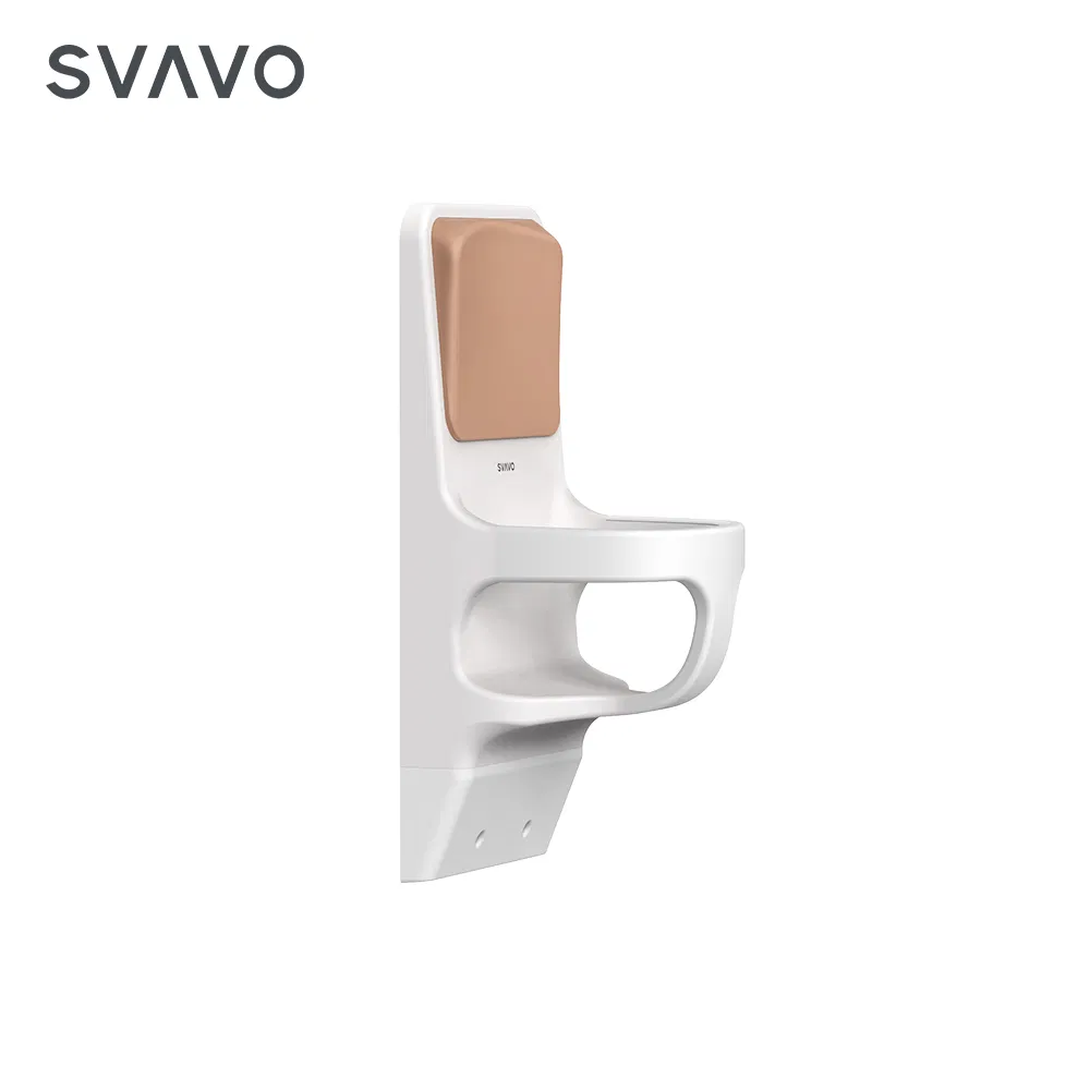 Commercial Bathroom Wall Mounted Eco-Friendly Baby Safety Chair Children Protect Seat