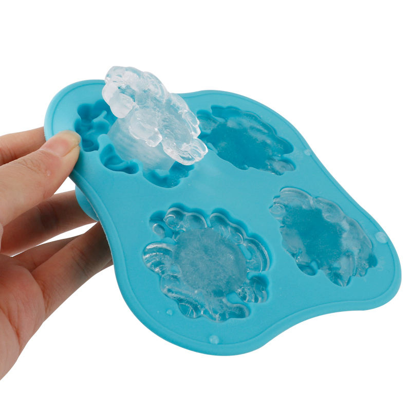 Форма для льда в виде коктейля, силиконовая