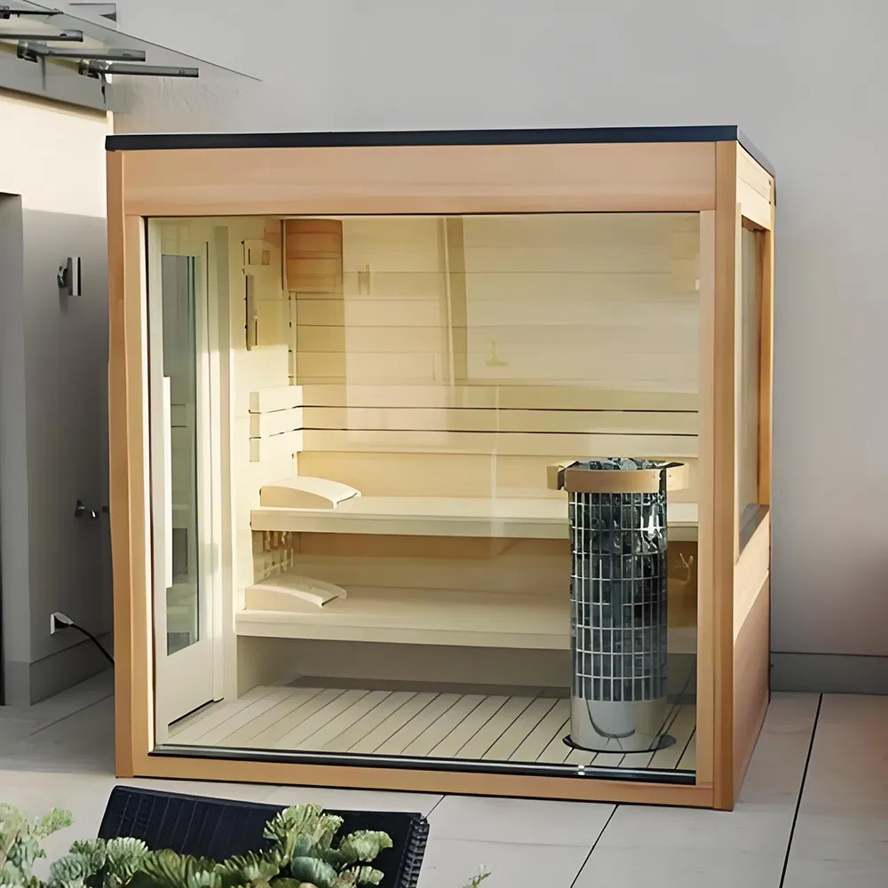 Домашняя сауна из дерева: личный SPA-уголок в ванной