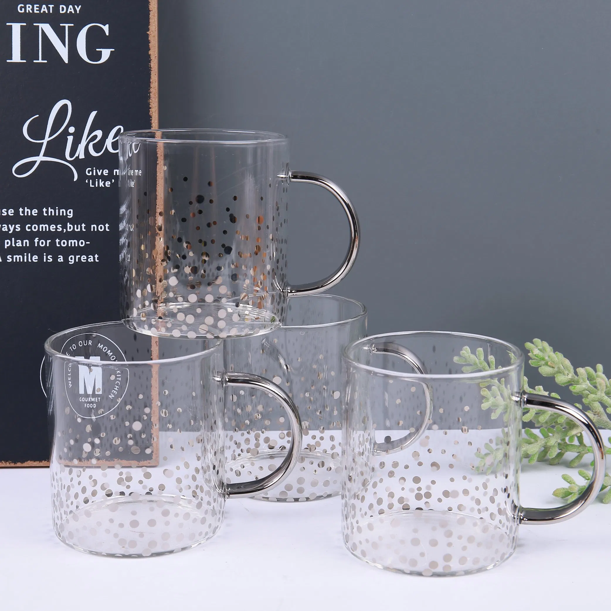 Wholesale Glassware Glass Tea Water Cup Big Size Cup Glass