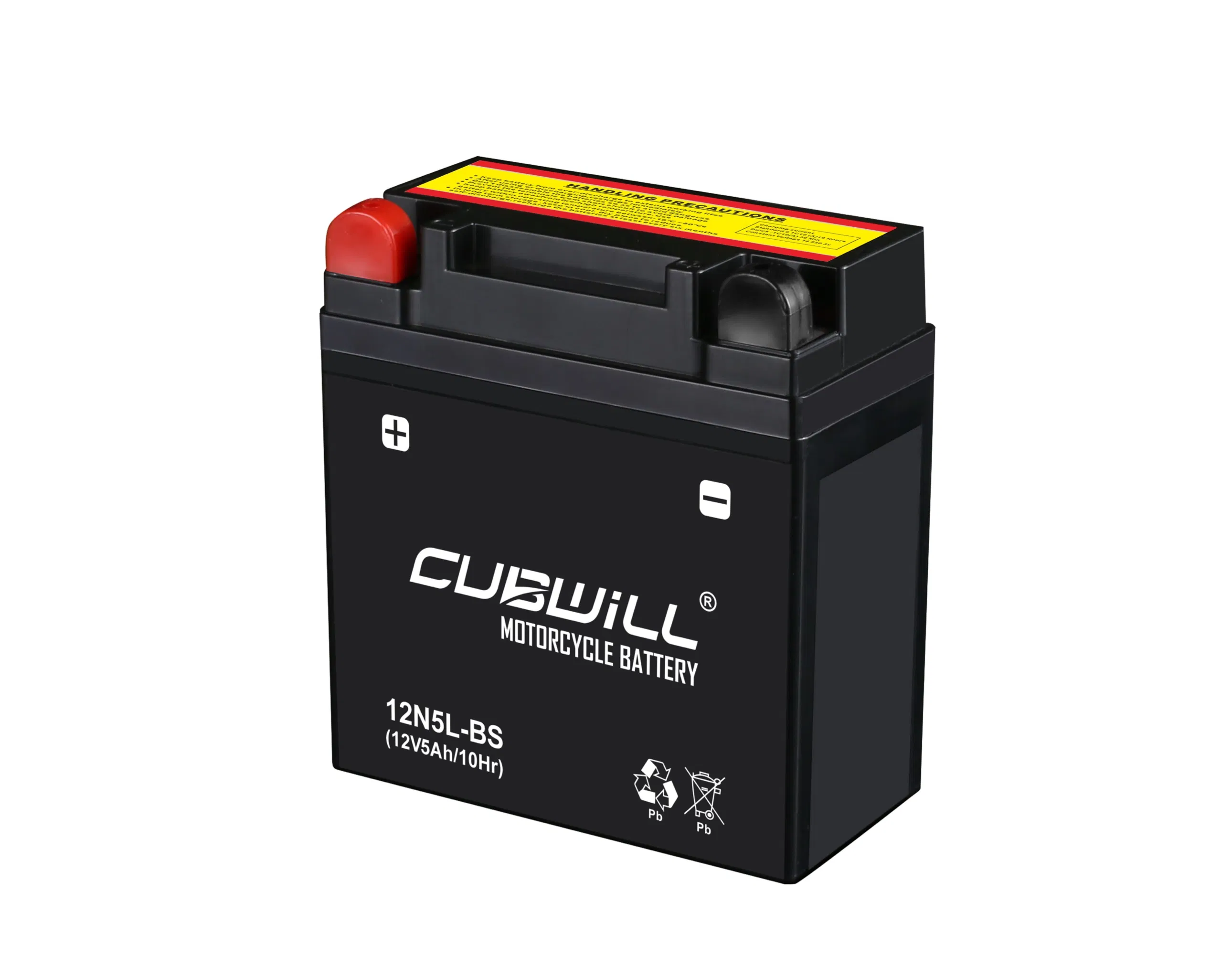 Аккумуляторная батарея Yuasa 12N5-3B 12V 5Ah AGM для мотоциклов 100-200cc