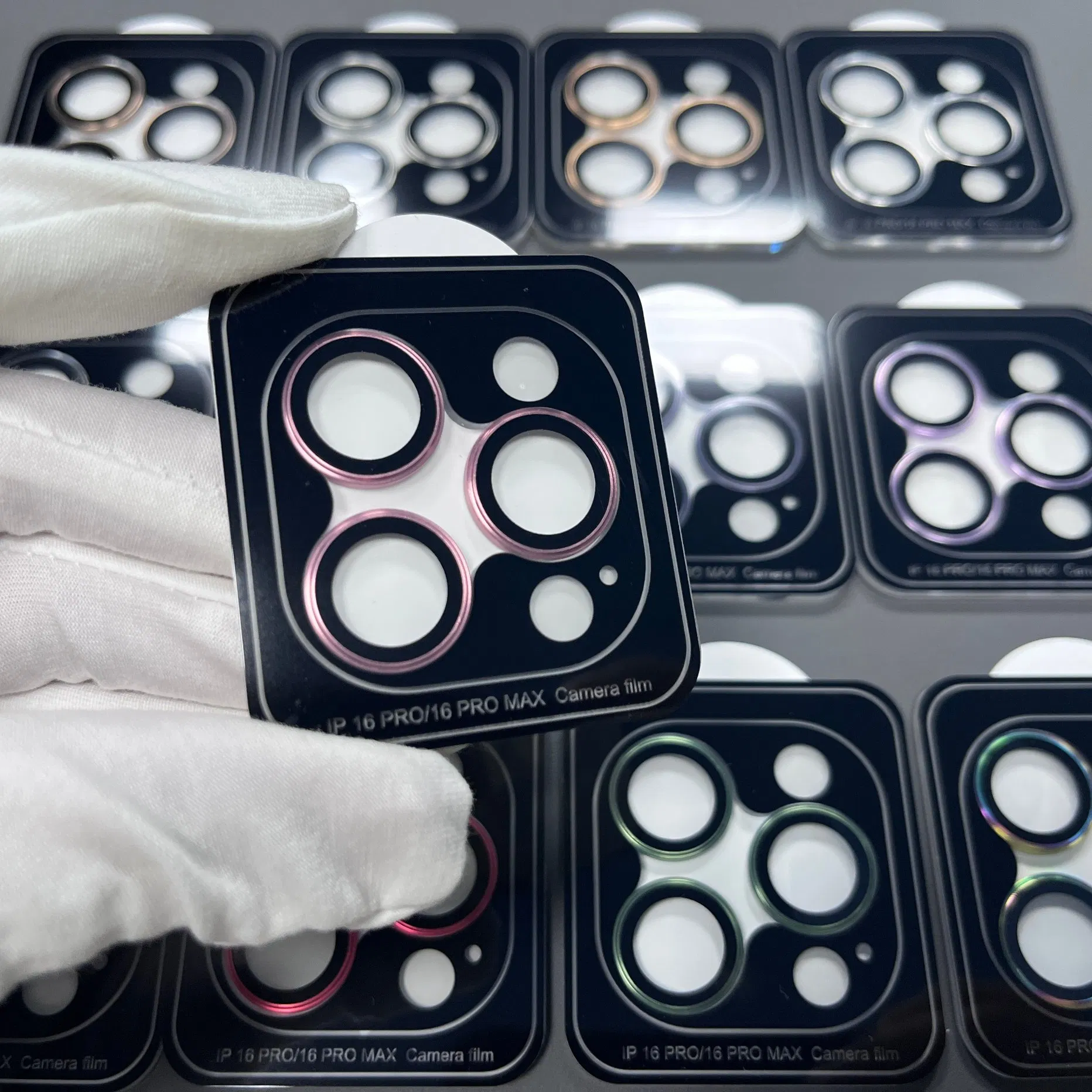 Защитное стекло для камеры iPhone 16 Pro