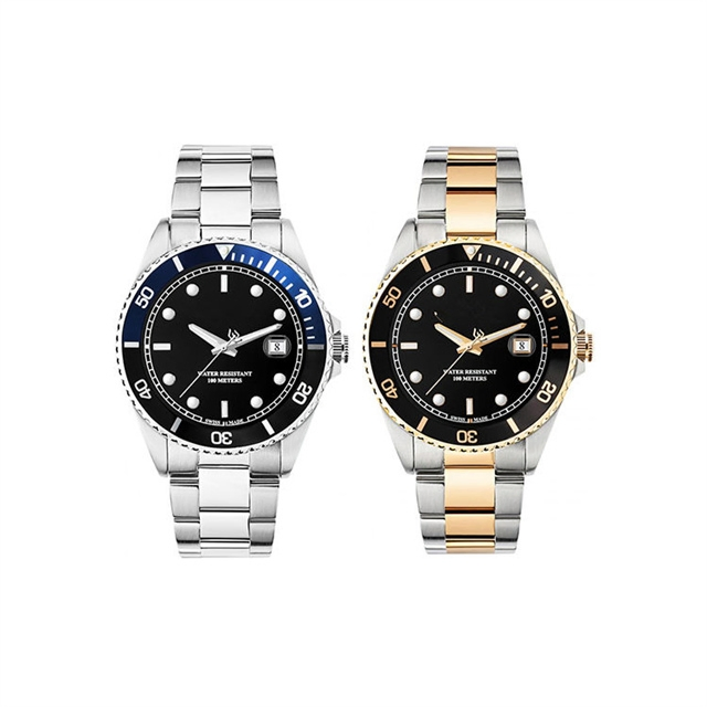 Luxury Designer Mens Watch All-Purpose 40mm Quartz Movement Men Clock Hip-Hop Stainless