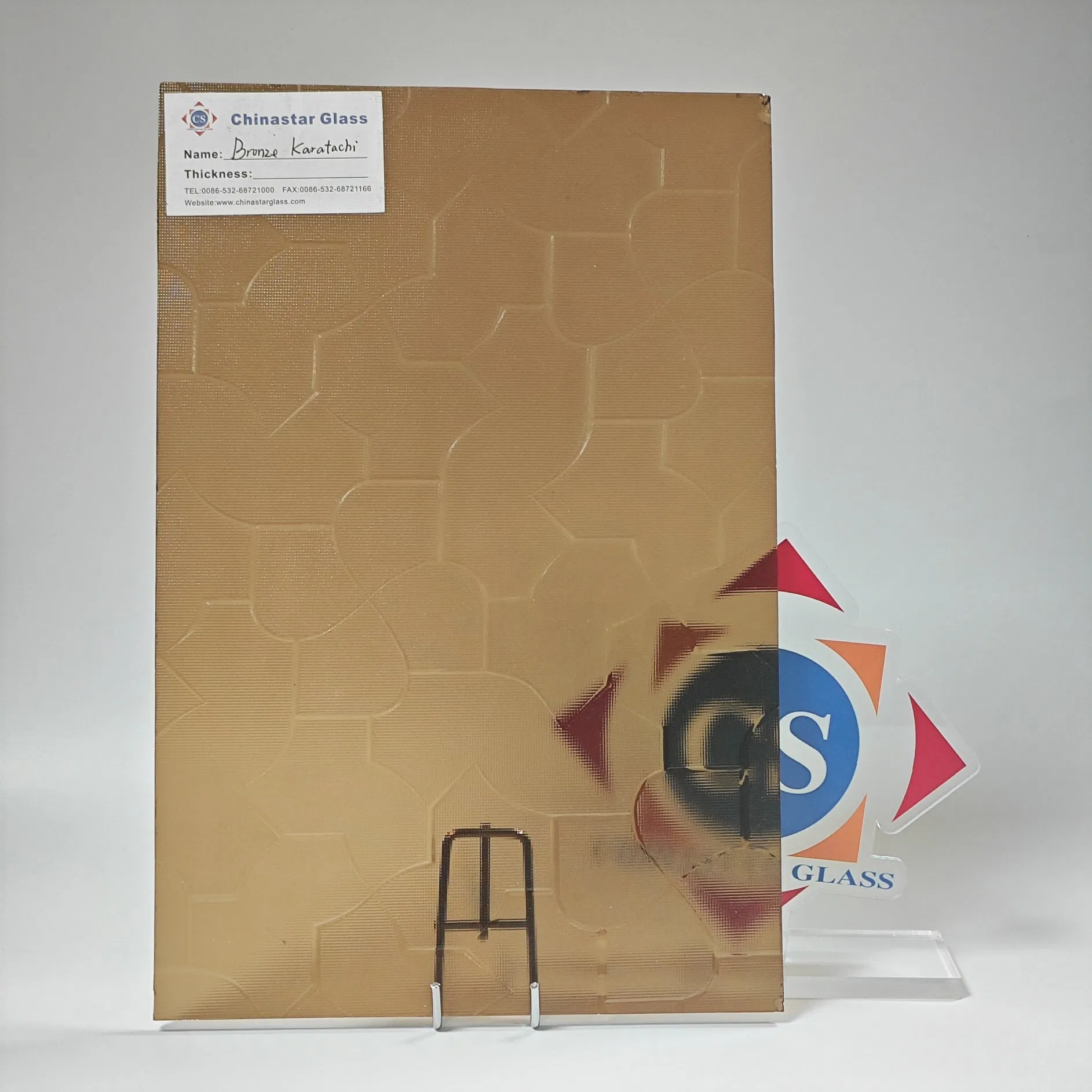 3.5mm Tinted Colored Patterned/Figured/Rolled/Obscured/Frosted Float Glass for Building/Tempered/Laminated/Decoration