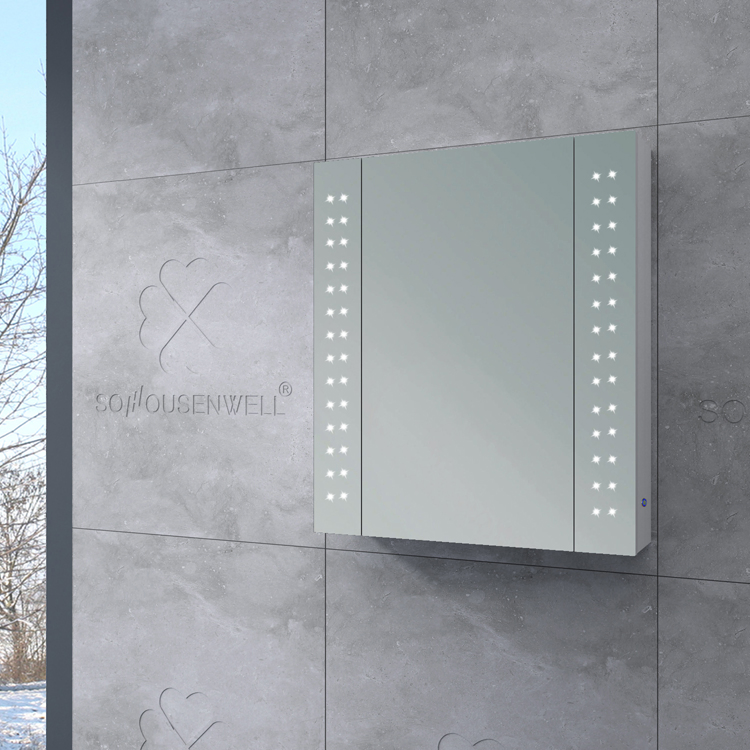 Сенсорное LED зеркало для ванной с подсветкой
