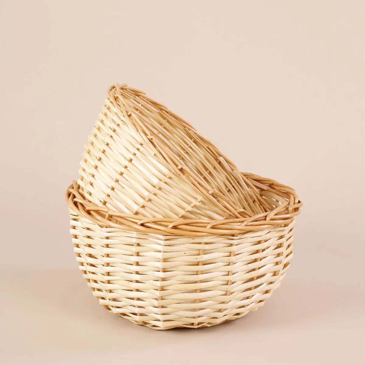 Wholesale Round Tapered Willow Storage Basket