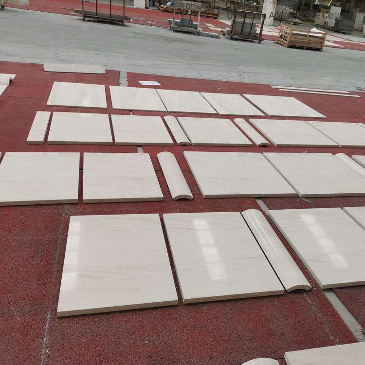 Building Material Mocha Moca Cream Beige Limestone Flooring Tile