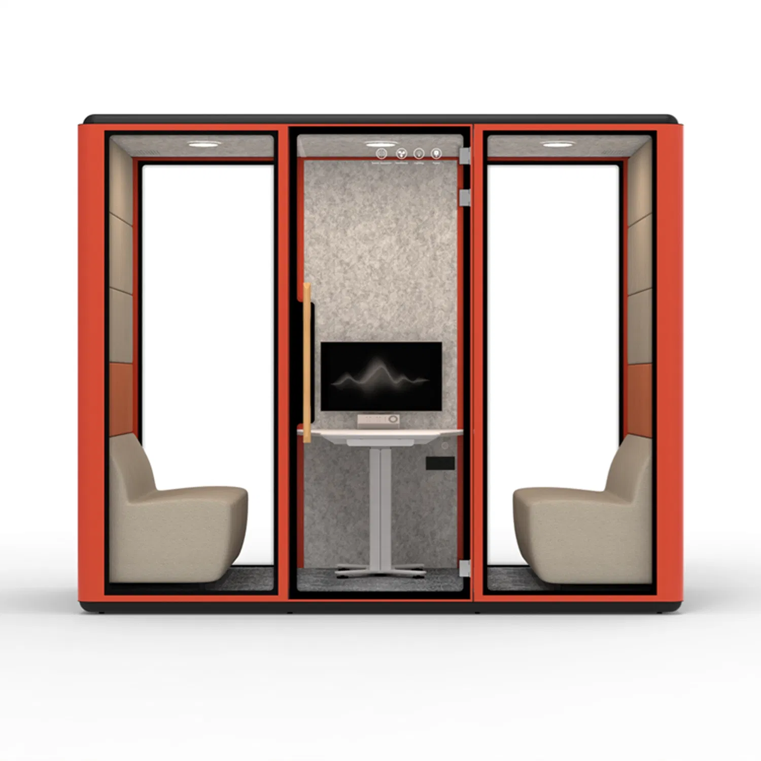 Hot Selling Modular Soundproof Negotiation Room for Office Privacy Space