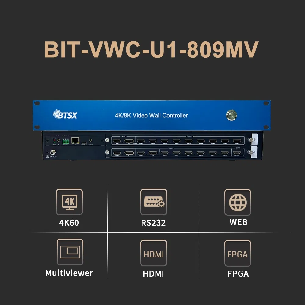 Матричный коммутатор HDMI Bitvisus для видеостены 2x2, 4x4