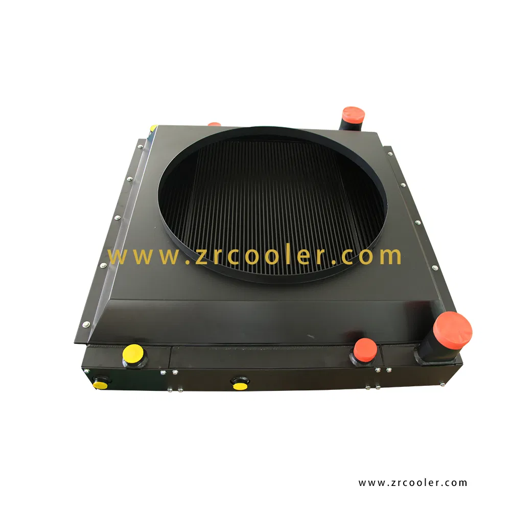 Aluminum Water Air Plate Fin Heat Exchanger for Air Compressor Zrcooler