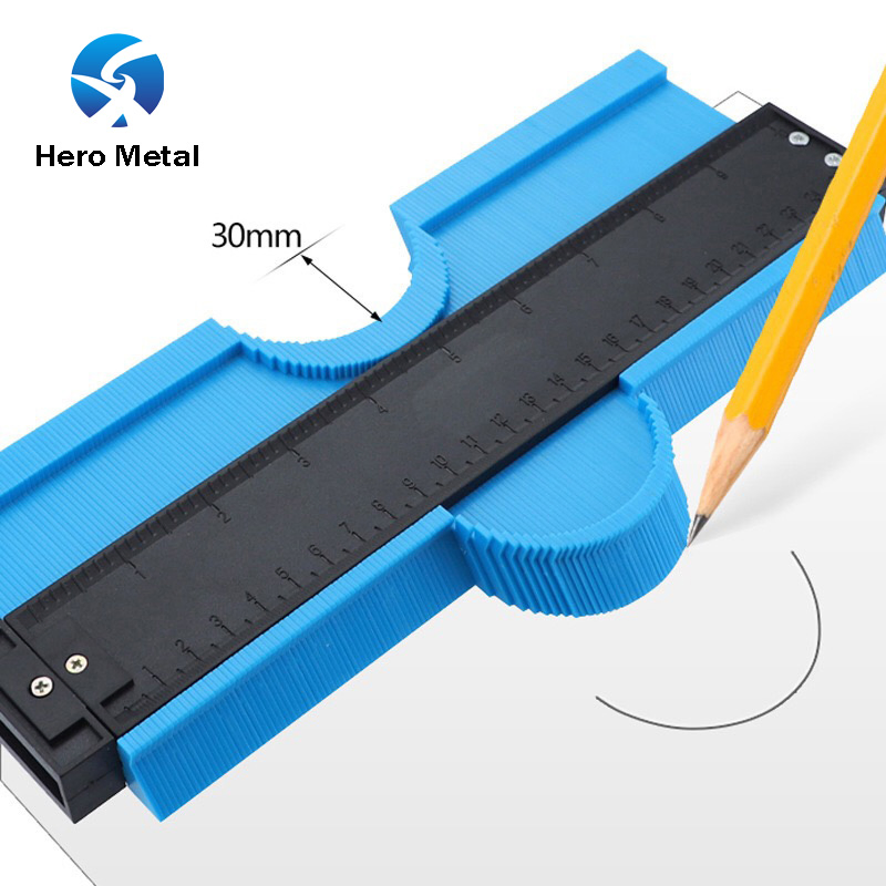  Professional Contour Gauge General Tools Deep Shape Pipe for Corners and Contoured Contour Gauge
