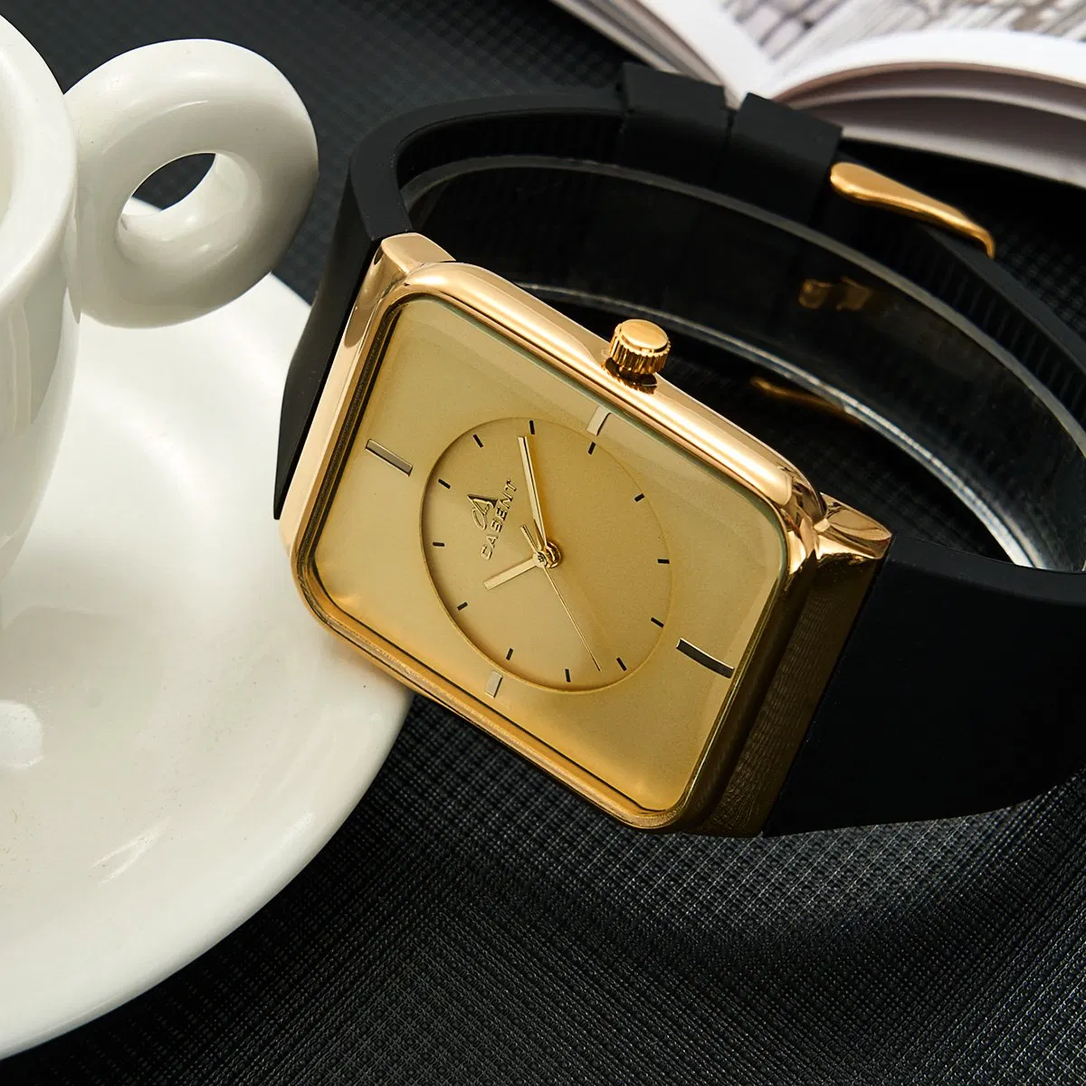 Silicon Watch for Promotion Couple Wrist Watch for Stock