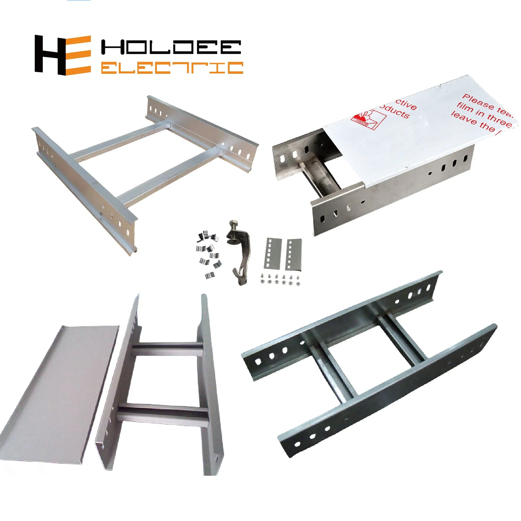 400mm-3000mm Australia Standard Galvanized Aluminum Stainless Steel Marine Industrial Ladder Type Cable Trays System