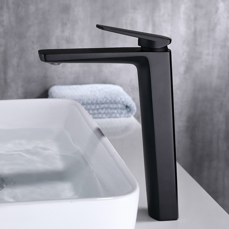 High Quality Brass Bathroom Single Lever Cold and Hot Water Basin Mixer