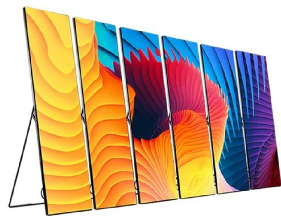 Mzcled Indoor Outdoor Gob Full Color Digital HD Floor Stand 640*1920mm P2.5 P2 P1.86 Pantalla De Poster LED Display Screen for Events