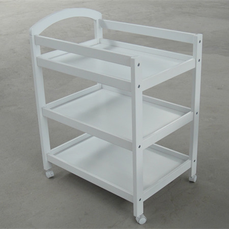 Black Friday Deals Daycare Expensive Baby Changing Table Natural Wood on Wheels