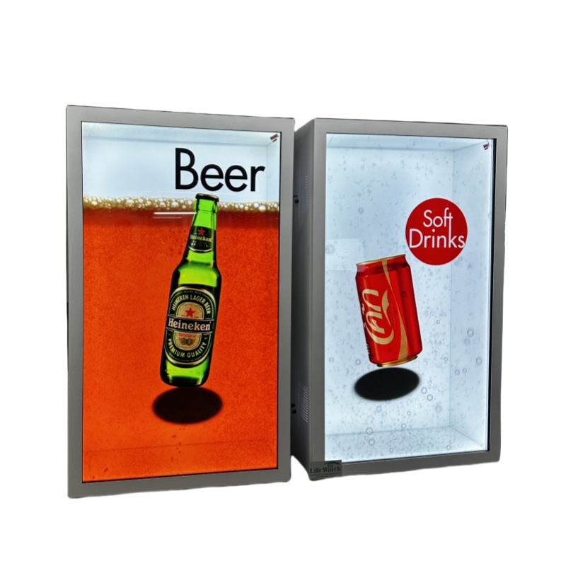 86-дюймовый интерактивный 3D голографический прозрачный шоу-кейс