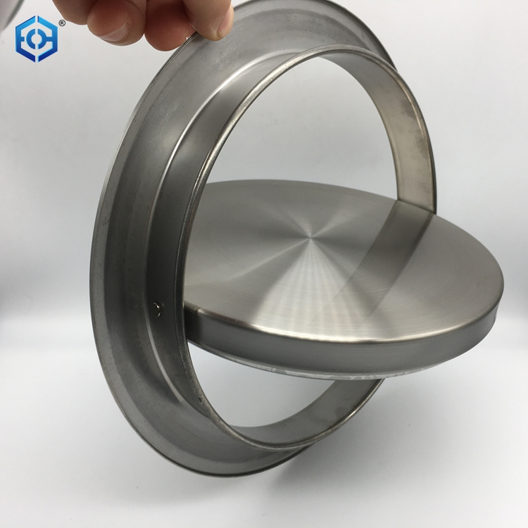 Stainless Steel Garbage Flap Lid Trash Bin Cover Flush Built-in Balance Swing