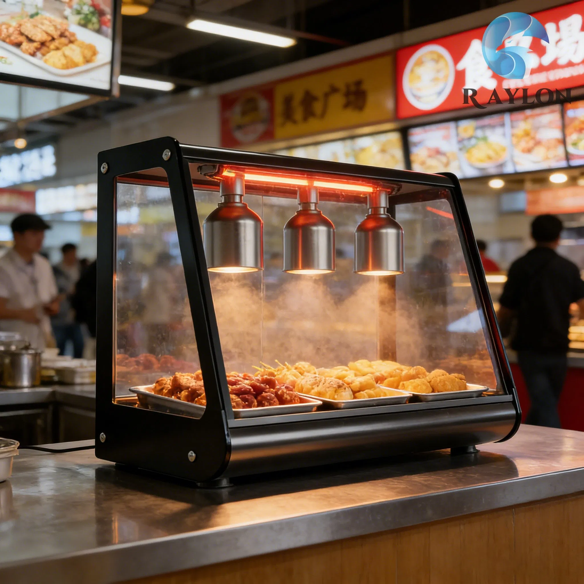 Stainless Steel Commercial Kitchen Equipment Food Display Warmer for Restaurant