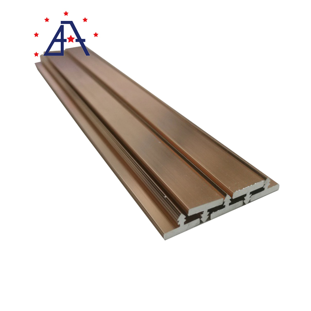 High Quality 2.5m Matt Finish Colour Flooring Edge Metal Curved Shape Aluminum Tile Trim for Home Decoration Use