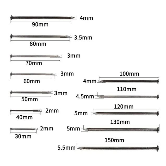 Good Price Concrete Steel Nails 1inch 1.5inch 2inch 3inch 4inch 5inch Concrete Cement Nails Smooth Ring Steel Nail Galvanized Finish