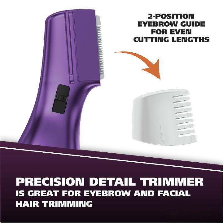 Factory Outlet Rechargeable Gold Purple Luxurious Painless Electric Razor Shaver