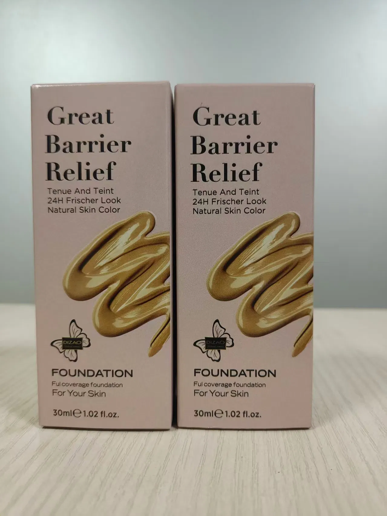 Great Barrier Relief Tenue and Teint 24 H Frischer Look Natural Skin Color Foundation
