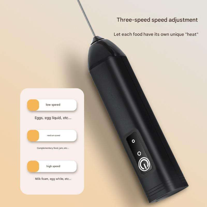 OEM Factory Rechargeable Electric Milk Frother Foam Maker Mini Handheld Electric Frother