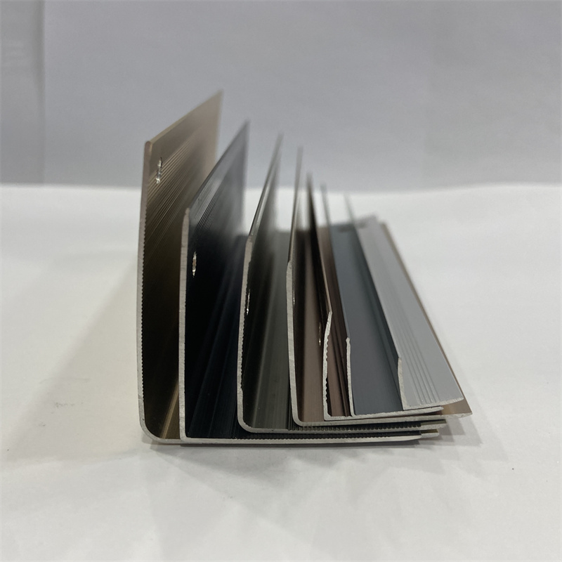 High Performance Gold Silver Brass Aluminium Tile Trims